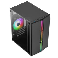 ATX Semi-Tower Gehäuse Aerocool PGS Evo Mini-G-BK-v1 Schwarz