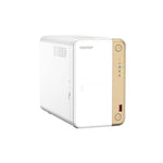 NAS-Netzwerk-Speicher Qnap TS-262 Weiß Gold Intel Celeron