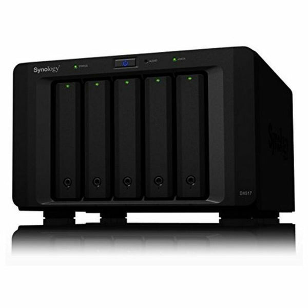 NAS-Netzwerk-Speicher Synology 2,5"-3,5" SATA 60 TB Schwarz