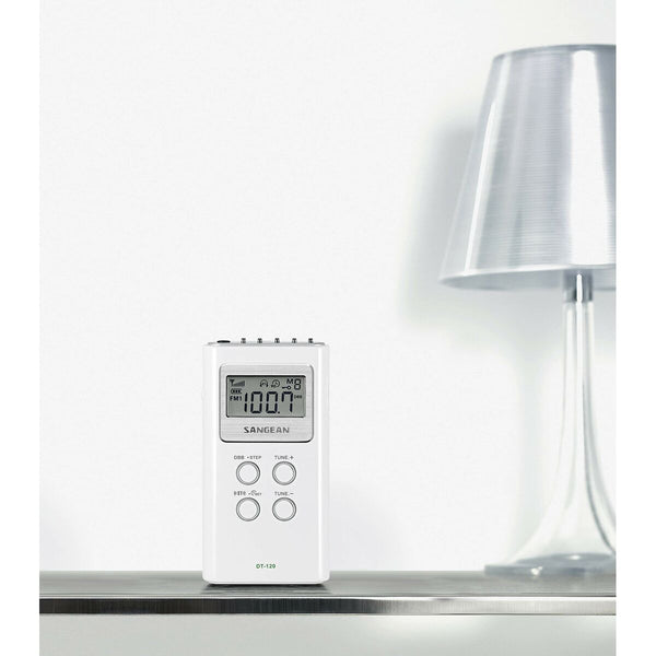 Tragbares Radio Sangean DT-120 Weiß