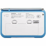 Radio Sangean PRD18W Blau Bernstein Blau/Weiß