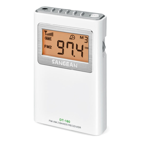 Tragbares Radio Sangean DT-160 Weiß