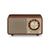 Tragbares Bluetooth-Radio Sangean Retro Holz FM