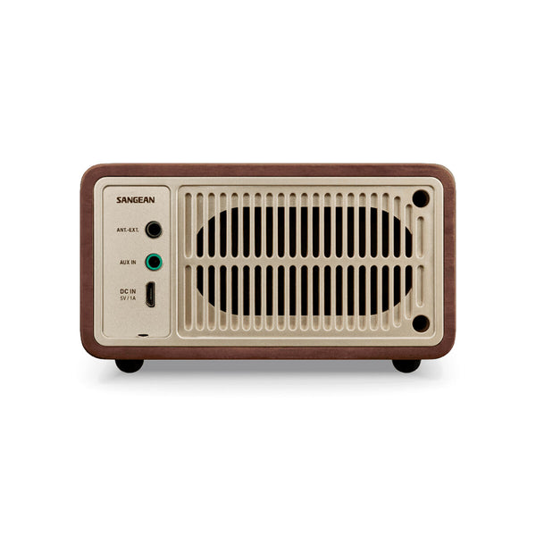 Tragbares Bluetooth-Radio Sangean Retro Holz FM