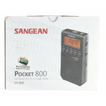 Tragbares Digital-Radio Sangean DT-800 Schwarz AM/FM