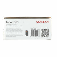 Tragbares Digital-Radio Sangean DT-800 Schwarz AM/FM