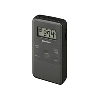 Tragbares Digital-Radio Sangean Schwarz AM/FM Aufladbar