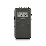 Tragbares Digital-Radio Sangean Schwarz AM/FM Aufladbar