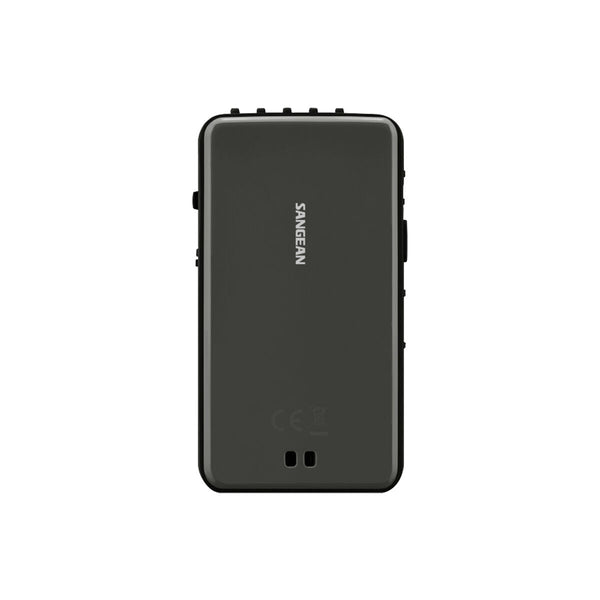 Tragbares Digital-Radio Sangean Schwarz AM/FM Aufladbar