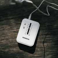 Tragbares Radio Sangean Weiß AM/FM