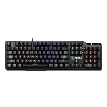 Tastatur MSI VIGOR GK41 LR US Schwarz Bunt QWERTY