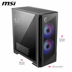 ATX Semi-Tower Gehäuse MSI 306-7G27R21-JA4 Schwarz