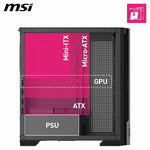 ATX Semi-Tower Gehäuse MSI 306-7G27R21-JA4 Schwarz