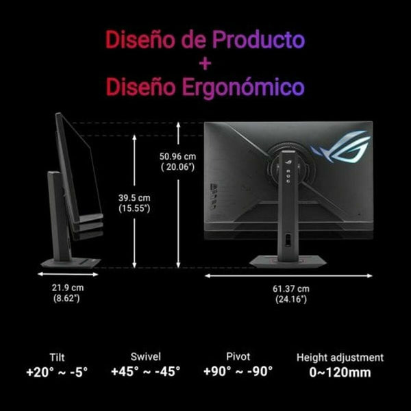 Gaming-Monitor Asus 90LM0AG1-B01370 27" 4K Ultra HD