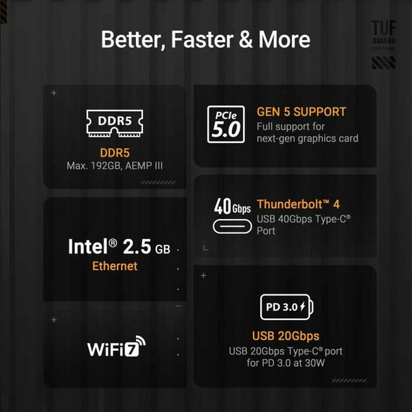 Motherboard Asus TUF GAMING Z890-PRO WIFI LGA 1851