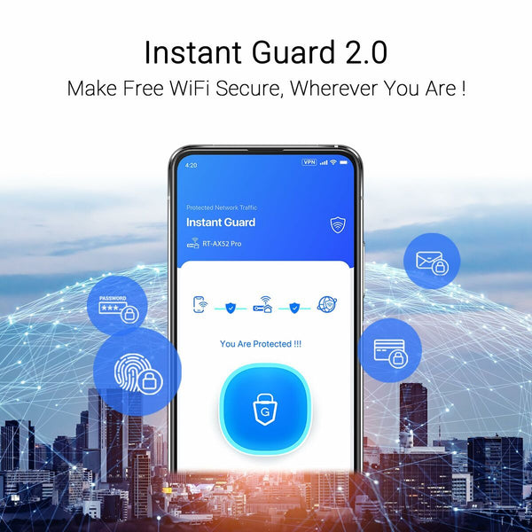 Router Asus Schwarz RJ45 Ethernet LAN Wi-Fi