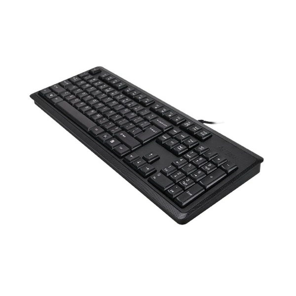 Tastatur A4 Tech KR-92 Schwarz Schwarzweiß Englisch QWERTY