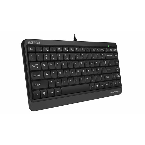 Tastatur A4 Tech A4TKLA46787 Schwarz Englisch