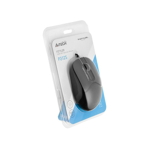 Mouse A4 Tech A4TMYS47116 Schwarz