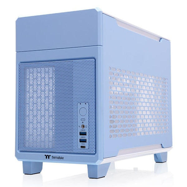 ATX Semi-Tower Gehäuse THERMALTAKE TR100 Mini Tower Blau