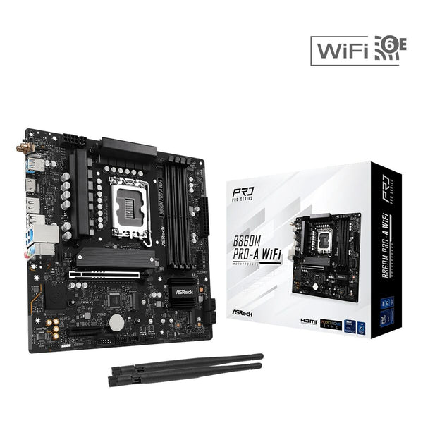 Motherboard ASRock B860M Pro-A WiFi Intel B860 LGA 1851