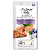 Snack für Katze Natural Kitty Superfood Blend Fisch