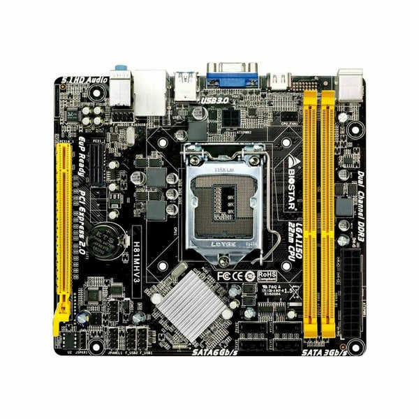 Motherboard Biostar H81MHV3 3.0 H81 Intel H81 LGA 1150