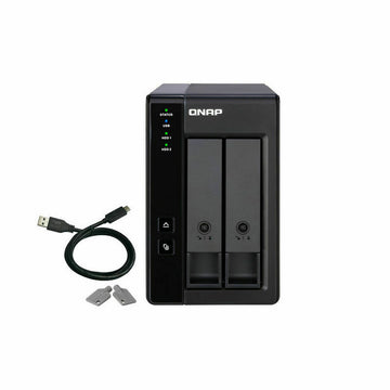 NAS-Netzwerk-Speicher Qnap O TR-002 USB 3.0 RAID Schwarz