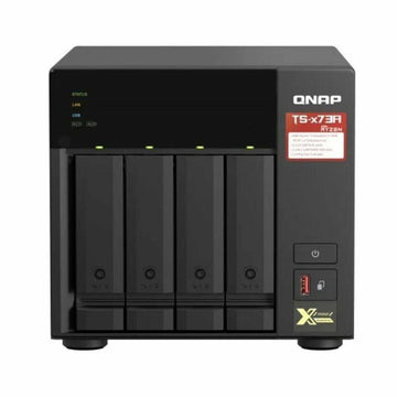 NAS-Netzwerk-Speicher Qnap TS-473A-8G Quad Core Schwarz