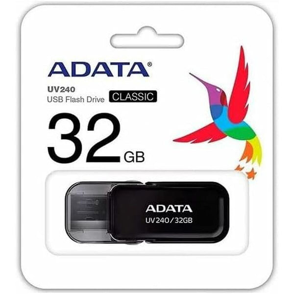 USB Pendrive Adata UV240 Schwarz 32 GB (1 Stück)