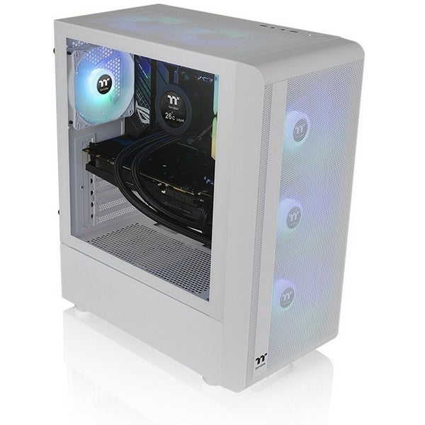 ATX Semi-Tower Gehäuse THERMALTAKE S200 TG ARGB Weiß