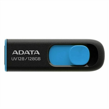 USB Pendrive Adata DashDrive UV128 Blau Schwarz Schwarz/Blau 128 GB
