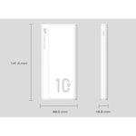 Powerbank Silicon Power SP10KMAPBKQP150W Weiß 10000 mAh