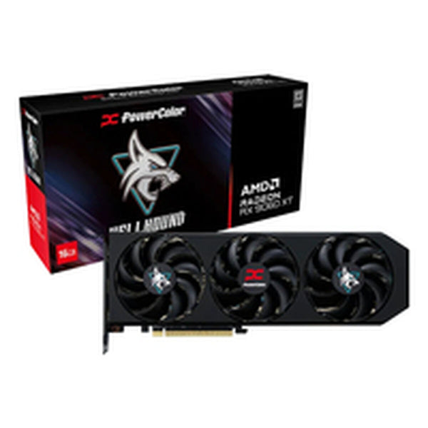 Grafikkarte Powercolor RX9060XT 16G-L/OC RADEON RX 9060 XT 16 GB GDDR6