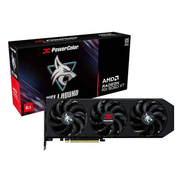 Grafikkarte Powercolor RADEON RX 9060 XT 8 GB GDDR6