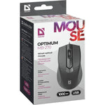Optische Maus Defender Optimum MB-270 Schwarz 1000 dpi (1000 dpi)