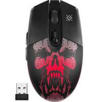 Schnurlose Mouse Defender Beta GM-707L Schwarz Bunt 1600 dpi