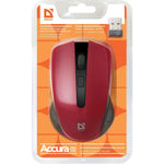 Schnurlose Mouse Defender MM-935 Rot
