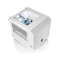 Gehäuse Semitour Mini ITX THERMALTAKE Core V1 Snow Edition Weiß