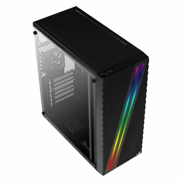 ATX Semi-Tower Gehäuse Aerocool Streak RGB USB 3.0 Schwarz