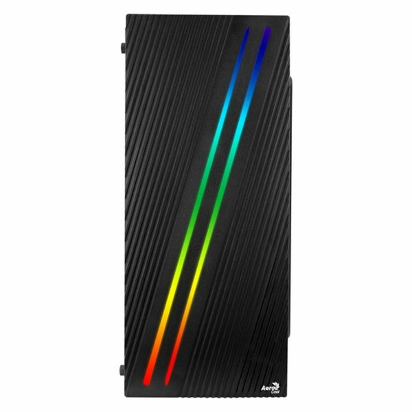 ATX Semi-Tower Gehäuse Aerocool Streak RGB USB 3.0 Schwarz