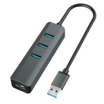 Hub USB Vakoss TC-4502X Grau