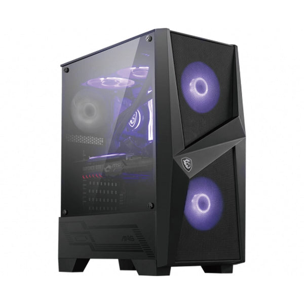 ATX Semi-Tower Gehäuse MSI MAG FORGE 100M Schwarz Durchsichtig
