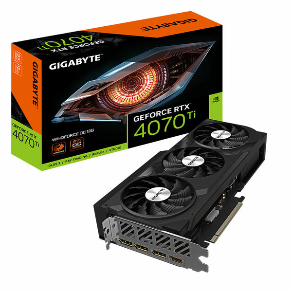 Grafikkarte Gigabyte GV-N4070WF3OC-12GD GEFORCE RTX 4070 12 GB GDDR6X