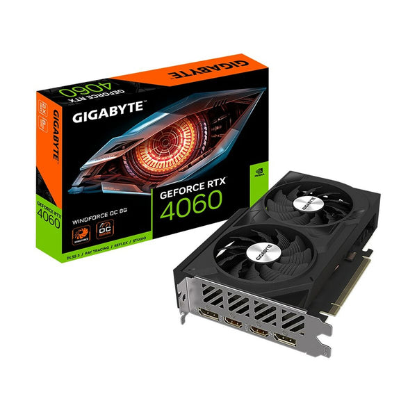 Grafikkarte Gigabyte GV-N4060WF2OC-8GD Geforce RTX 4060 GDDR6