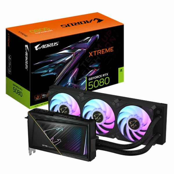 Grafikkarte Gigabyte GV-N5080AORUSX W-16GD GEFORCE RTX 5080 16 GB GDDR6