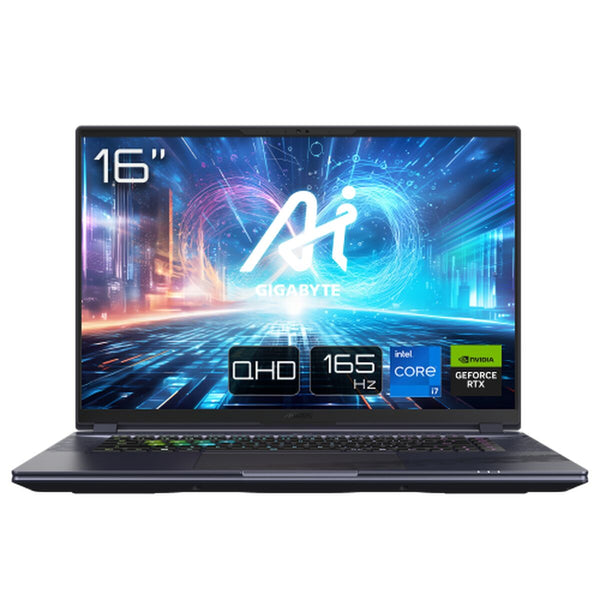 Laptop Gigabyte AORUS 16X 9KG-43ESC94SD 16" intel core i7-13650hx 16 GB RAM 32 GB RAM 1 TB SSD Nvidia Geforce RTX 4060