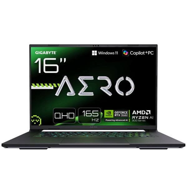 Laptop Gigabyte AERO X16 1VH93ESC64DH Copilot+ 16" 32 GB RAM 1 TB SSD geforce rtx 5060 AMD Ryzen AI 9 HX 370