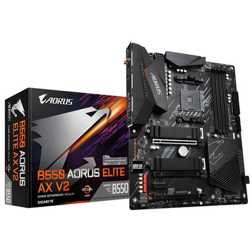 Motherboard Gigabyte B550 AORUS ELITE AX V2 Intel Wi-Fi 6 AMD B550 AMD AM4