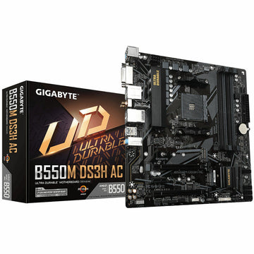 Motherboard Gigabyte B550M DS3H AMD B550 AMD AM4